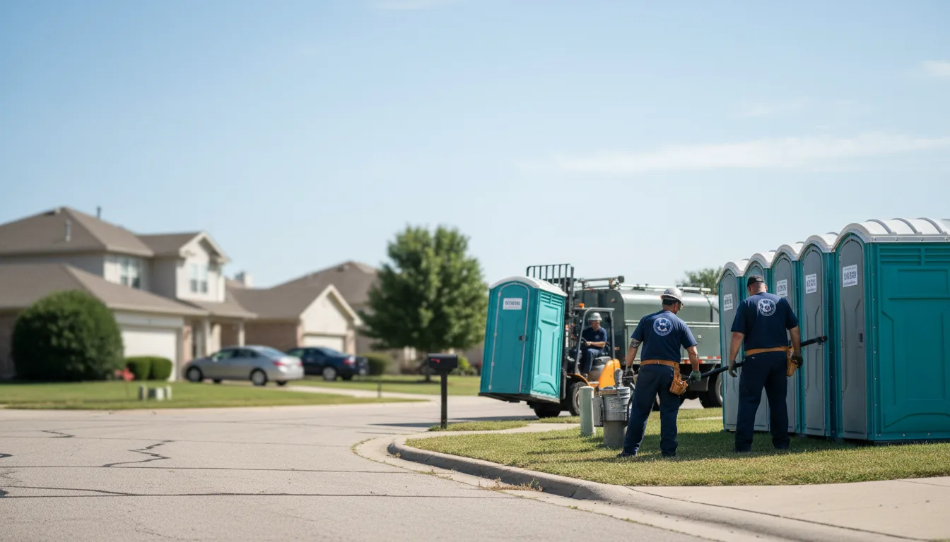 Porta Potty Rental in Parker City, IN near me